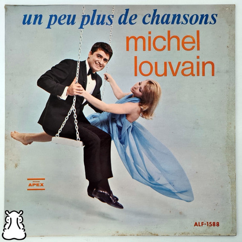 Lp Michel Louvain Un Peu Plus De Chansons Vinil Importado