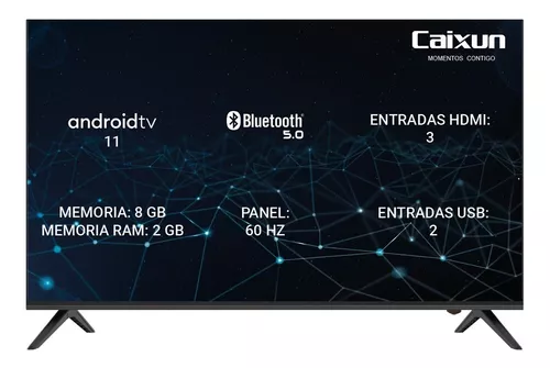 Televisor CAIXUN 50 Pulgadas LED Uhd4K Smart TV C50V1UA