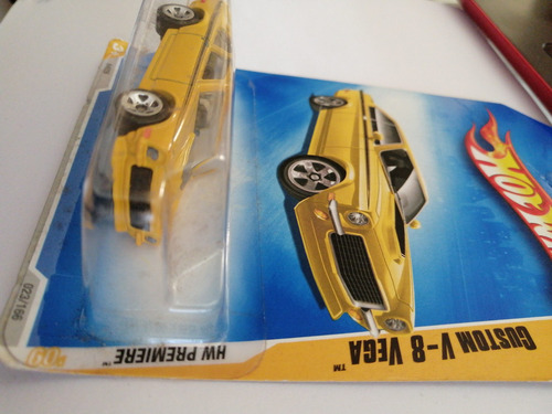 Hot Wheels Custom V-8 Vega Amarillo (Usado)