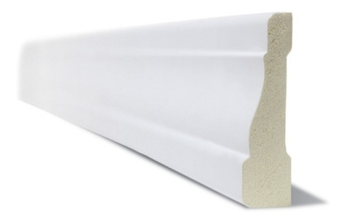 Imagen 3 de 5 de Zocalo Blanco Para Piso Flotante Ceramica-group Soluciones