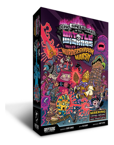 Juego De Mesa Epic Spell Wars Of The Battle Wizards Melee