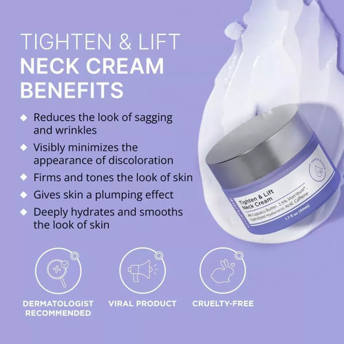 Creme Firmador Para Pescoço Gopure 1 Unidade