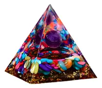 Comprar Pirámide Orgonita, Curación, Energía, Reiki, Chakra, Importa