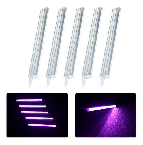 Tubo De Luces Led T5 De 5w Para Cultivo De Plantas 5 Uds.