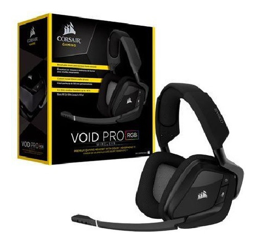 Auriculares Headset Corsair Void Pro Rgb Wireless 7.1 Gaming