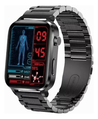 Smartwatch Malla Metal ,glucosa.oxígeno,etc!