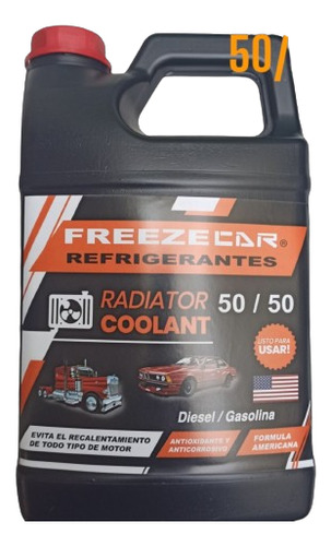 Refrigerante Para Radiadores 50/50