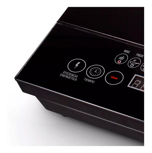 Imagen 2 de 2 de Anafe eléctrico Yelmo AN-9901 negro 220V