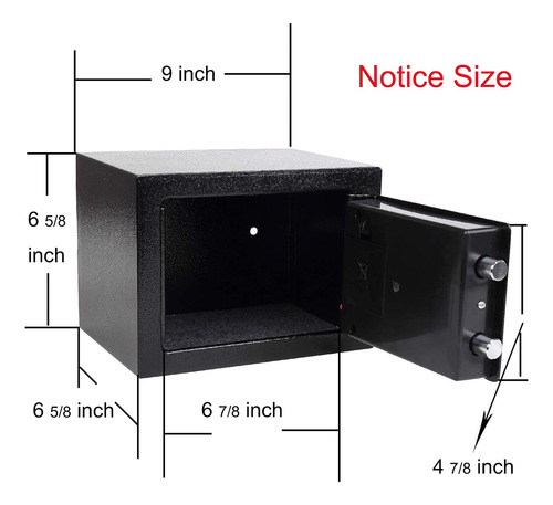 Caja Fuerte Yuanshikj De Seguridad Digital Electronica