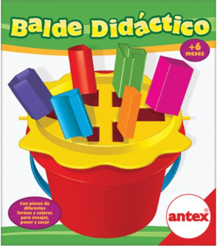 Balde Didactivo Antex Estimulacion Y Coordinacion Formas