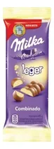 Comprar Chocolate aireado cubierto con chocolate con leche Leger Milka  chocolate con leche 45 g
