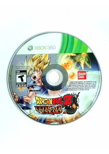 Dragon Ball Z Ultimate Tenkaichi Xbox 360 (Reacondicionado)