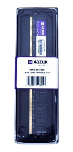 Memória RAM 8GB 1x8GB Kazuk KZRD-BD3168G