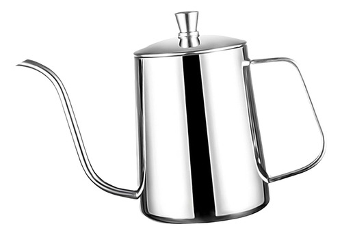 Vierta Sobre, Tetera De Café Por Goteo, Tetera 600ml Plata