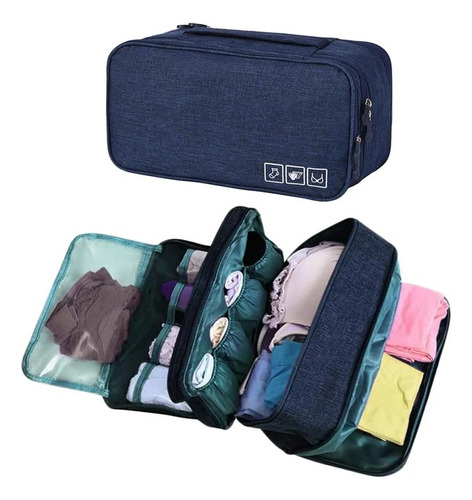 Organizador Ropa Interior Para Viaje  Neceser Cosmeticos