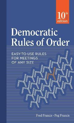 Libro Democratic Rules Of Order : Easy-to-use Rules For M...