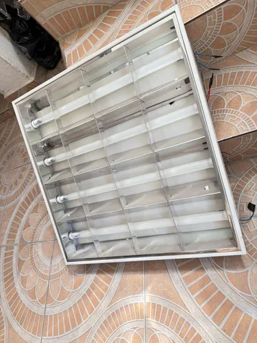 Luminárias 62x62 Usadas Todas Com Lâmpada
