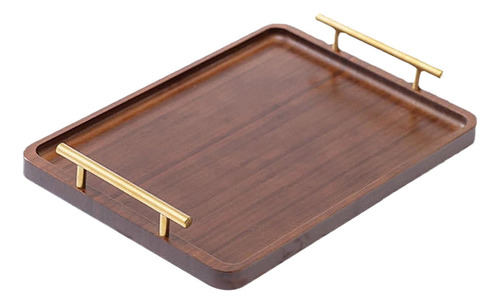 Bandeja De Madera Para Servir, Bandeja Para Mesa De 40x30cm