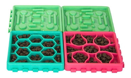 Bondu Zen Comedouro Lento Puzzle 4 Un Texturas Atóxico