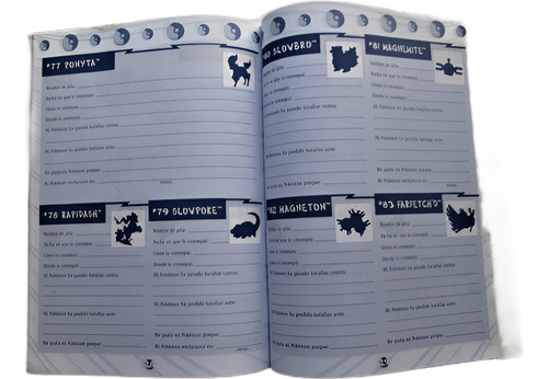 Libro Oficial De Autoadhesivos Pokémon Nintendo (Usado)