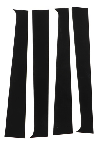 4 Postes Negros Para Postes De Puerta, Postes De Pilar B Par