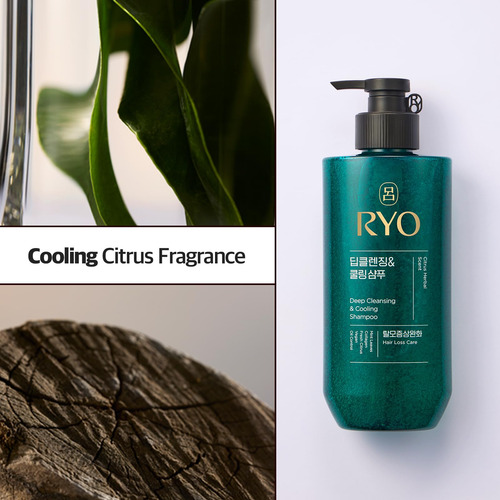 Shampoo Ryo Scalp Deep Cleansing Com Ginseng Coreano E Cafeí