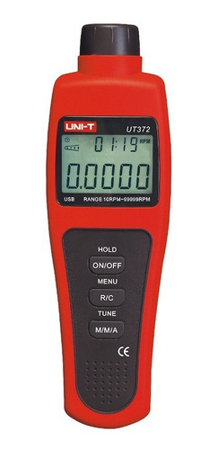 Tacometro Laser Digital Contador Rpm Usb Uni-t Ut372 Electro