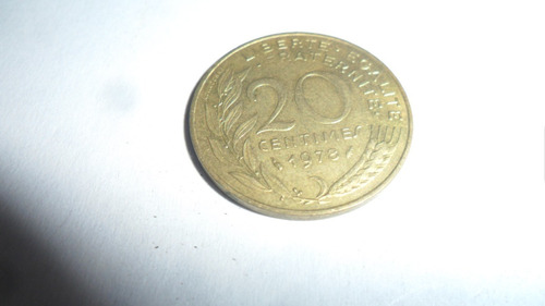 Moneda Francia 20 Centimes 1978