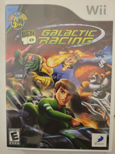 Ben 10 Galatic Racing Juego Nintendo Wii Original Ntscfisico