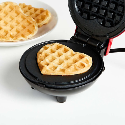 Mini Máquina Para Hacer Waffles - Corazón 