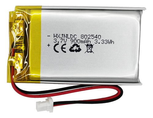 802540 3.7v 900mah Bateria De Litio Para Sena 10s Serie Sena