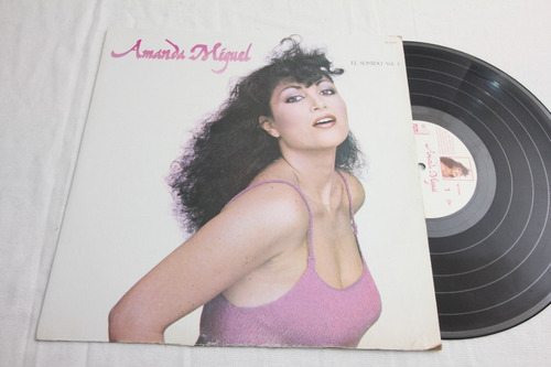 Vinilo Amanda Miguel El Sonido Vo 1 1981 México El Me Mintió