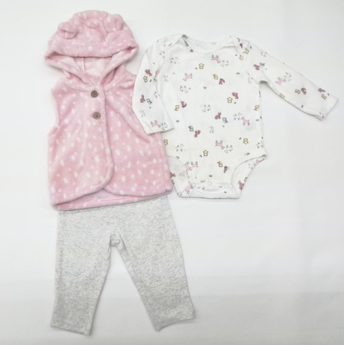 Carters Conjunto 3 Piezas 18592810 Bebé Niña #18 Meses M22 (Usado)