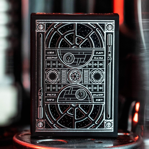 Theory11 Baraja Póker Star Wars Silver Edition Dark Side