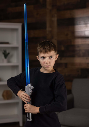 Sable Láser Star Wars Forge Luke Skywalker Electrónico Azul