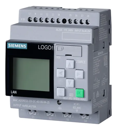 6ed1052-1fb08-0ba2 Siemens Logo! 230rce, Módulo Lógico