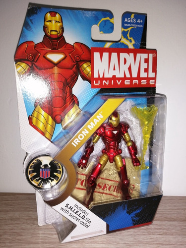 Marvel Universe Ironman Serie 1 #001 Mide Aprox 12 Cm 