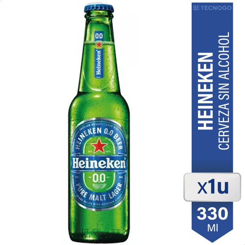 Cerveza Heineken Sin Alcohol Porron Premium - 01almacen