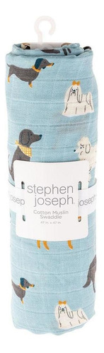 Fralda De Muslin Cachorro Stephen Joseph Stephen Joseph