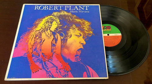 Robert Plant - Manic Nirvana 1990 Venezuela Lp Ex Ozzyperu
