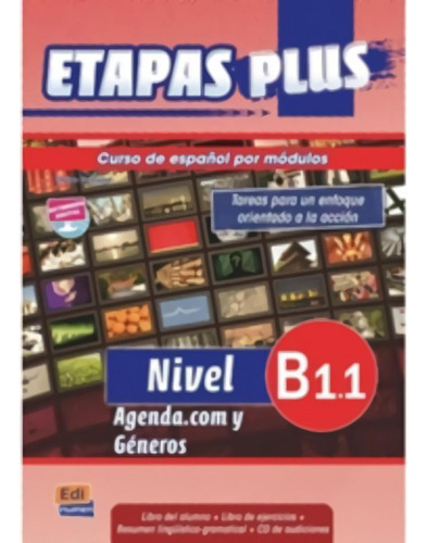 Libro: Etapas Plus A1.1 Alumno. Vv.aa. Edinumen