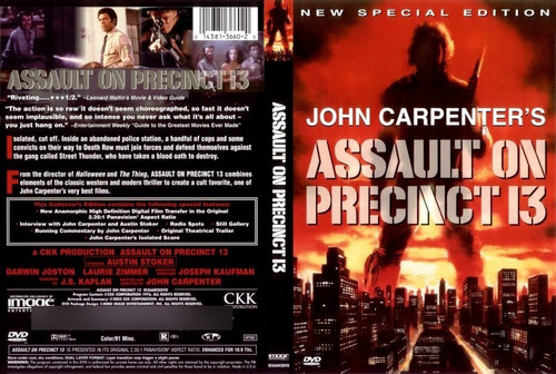 Assault In Precinct 13 - John Carpinter - Dvd 1973 Importado