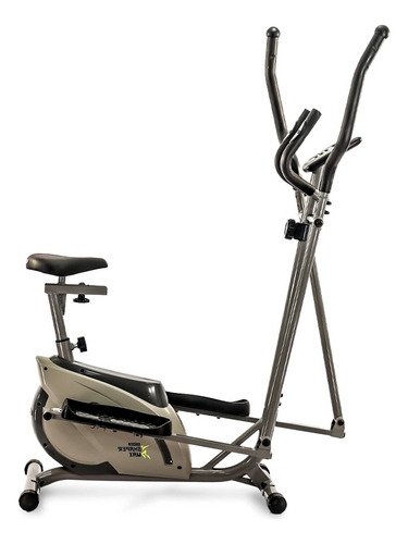 Elíptica Fitage Shaper Max Magnética 120 Kg C Color Gris Oscuro
