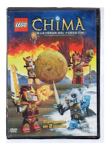 Lego Leyendas De Chima. La Leyenda Del Fuego Chi Dvd