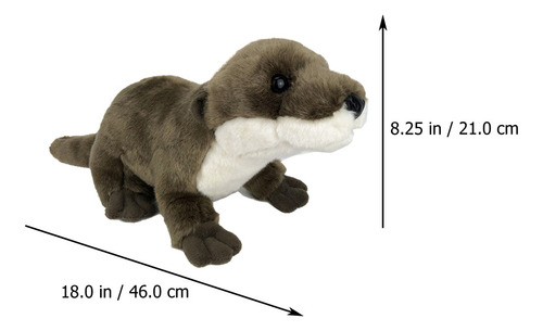 Juguete De Peluche Con Dibujos Animados De Nutrias Para Niño