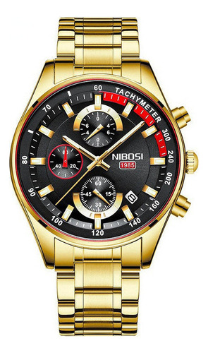 Relojes Analógicos Nibosi Chronograph Calendar
