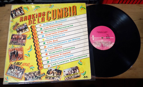 Ranking De La Cumbia 1986 Disco Lp Vinilo