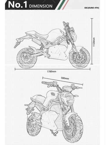 Motocicleta Eléctrica Horwin Española Modelo Fst Máster 2021