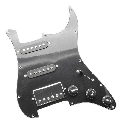 Guitar Loaded Pickguard Ssh Con Pastilla Para Fender Strat