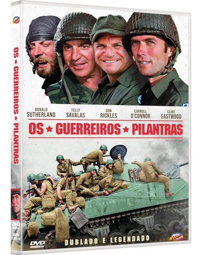 Os Guerreiros Pilantras - Dvd - Clint Eastwood